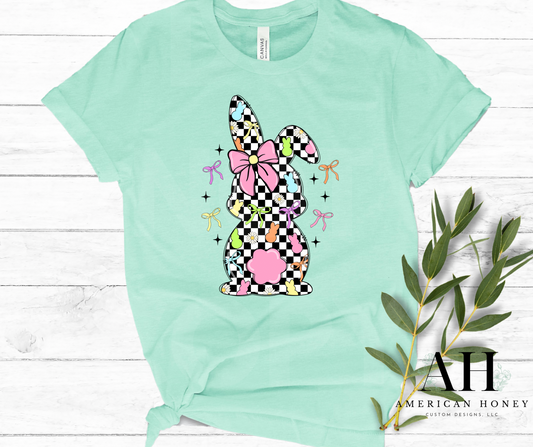 Checkered Coquette Bunny